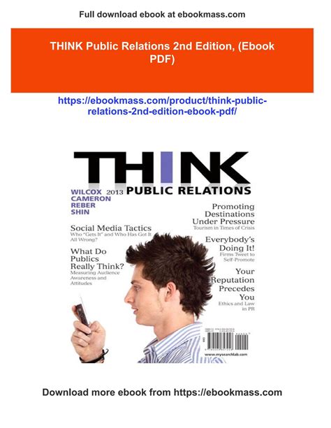 Full Download Think Public Relations 2Nd Edition 