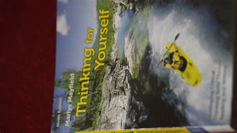 Thinking For Yourself By Mayfield 9th Edition