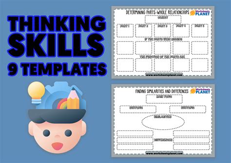 Thinking Skills Worksheets For Kindergarten With Pictures Free Think Sheet Kindergarten - Think Sheet Kindergarten
