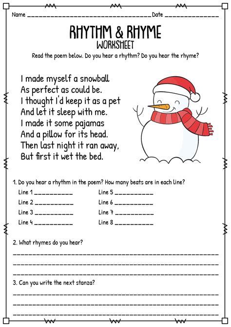 Third Grade Grade 3 Poetry Questions For Tests Poetry For Third Grade - Poetry For Third Grade