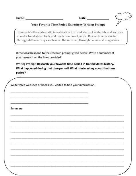 Third Grade Informational Writing Prompts And Worksheets Non 3rd Grade Informative Writing - 3rd Grade Informative Writing