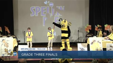 Third Grade Mps Spelling Bee Winner Spelling Bee Third Grade - Spelling Bee Third Grade