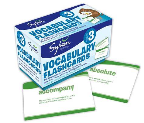 third grade vocabulary flashcards flashcards langu