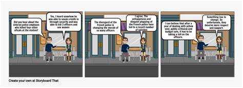 third person objective comic strip
