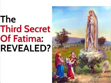 Third Secret Of Fatima