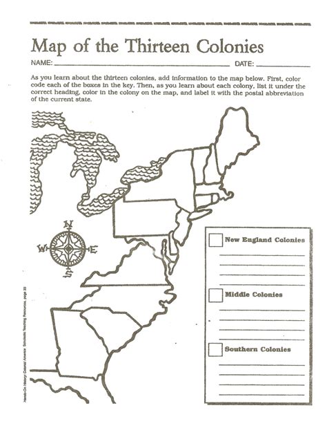 Thirteen Colonies Map Instant Worksheets Thirteen Colonies Map Worksheet Answers - Thirteen Colonies Map Worksheet Answers