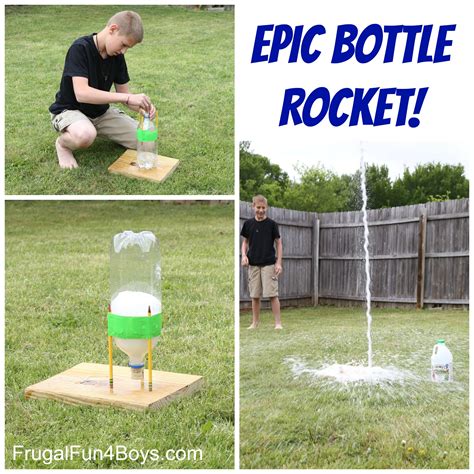 This Epic Bottle Rocket Flew Higher Than Our Bottle Rockets Science Experiment - Bottle Rockets Science Experiment