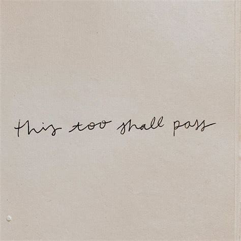 This Too Will Pass