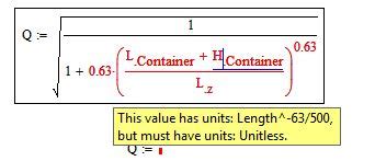 this value has units unitless mathcad