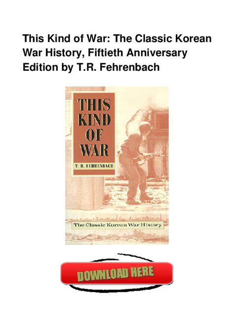 Read This Kind Of War The Classic Korean War History Fiftieth Anniversary Edition 