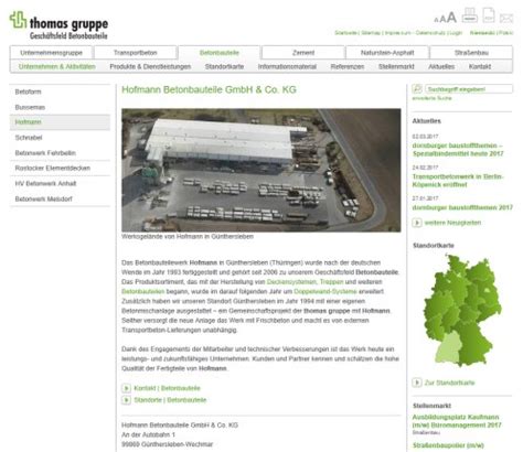 thomas Beteiligungen GmbH, Simmern- Firmenprofil - webvalid