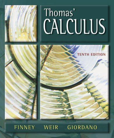 thomas calculus 10th