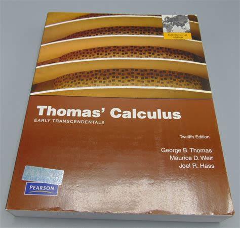 Thomas Calculus Early Transcendentals 12th Edition Solutions Manual Pdf