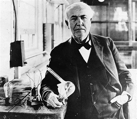 thomas edison glödlampan