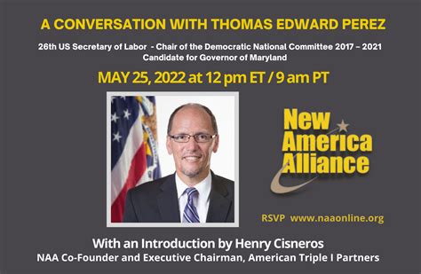 thomas edward perez biography