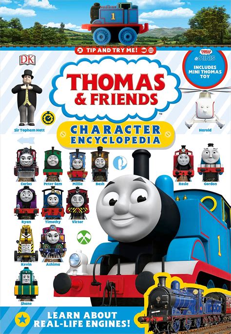 Thomas Friends Character Encyclopedia With Thomas Mini Toy