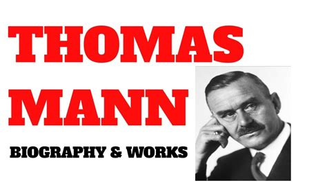 thomas mann biography
