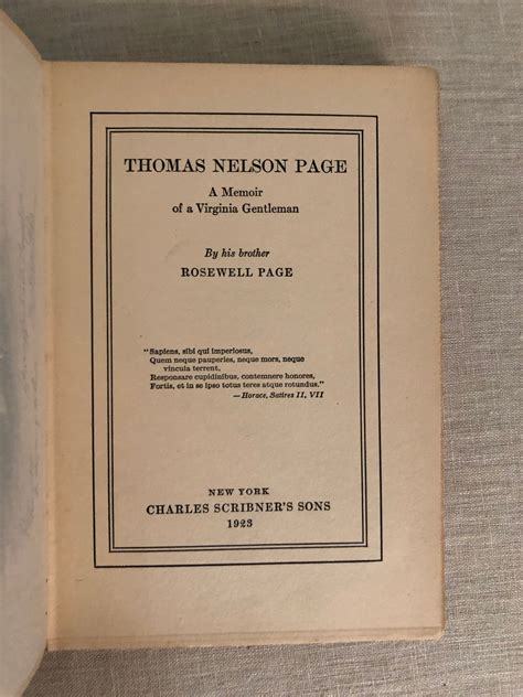 thomas nelson page biography examples