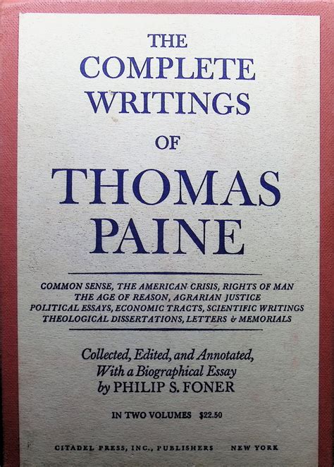 Thomas Paine Writings
