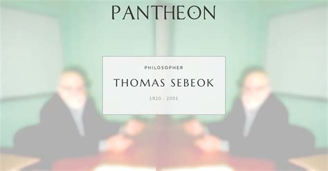 thomas sebeok biography