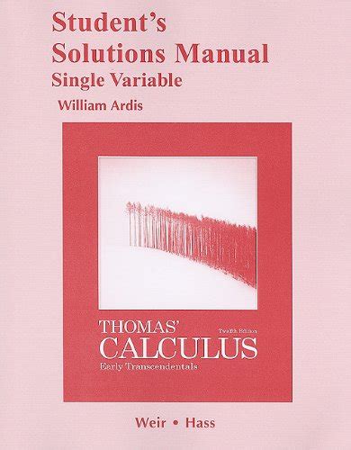 Full Download Thomas Calculus 11Th Edition Solution Manual Scribd 