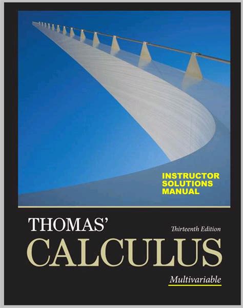 Read Online Thomas Calculus 11Th Edition Solutions Manual 