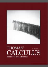 Read Online Thomas Calculus 12Th Edition Ebook 