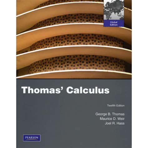 Read Thomas Calculus 12Th Edition George B Thomas 