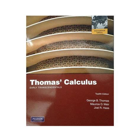 Read Thomas Finney Calculus 12Th Edition 