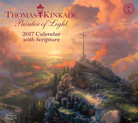 Full Download Thomas Kinkade Painter Of Light 2017 Deluxe Wall Calendar 