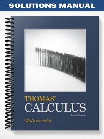 Thomas39 Calculus 12th Edition Solutions Manual Free