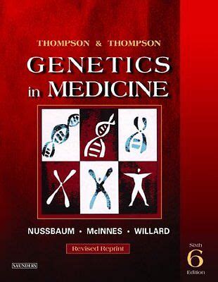 Read Online Thompson Thompson Genetics In Medicine Revised Reprint 6Th Edition 