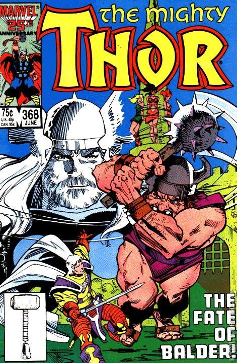 THOR 368 - Mighty Thor #368 - The Eye of the Beholder! The Fate Of Balder!