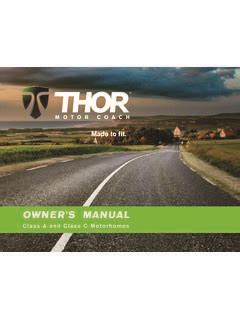 Full Download Thor Wanderer Owners Manual File Type Pdf 