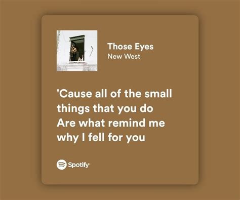 Those EyesNew West Lirik Lagu ‎