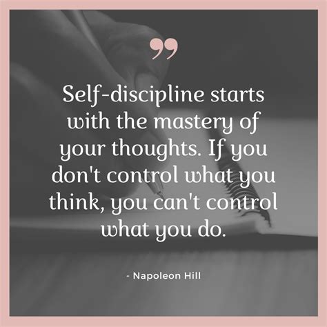 Thought On Discipline