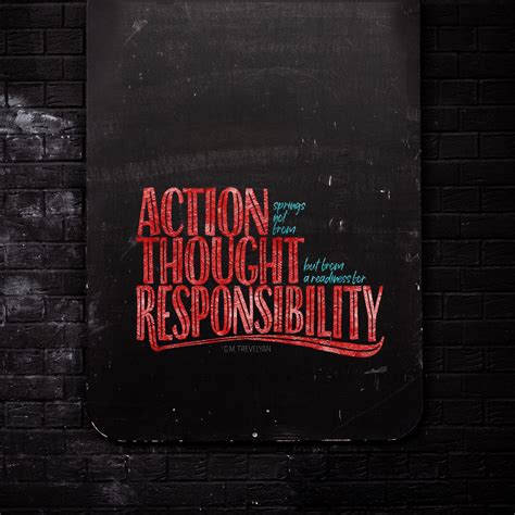 Thought On Responsibility