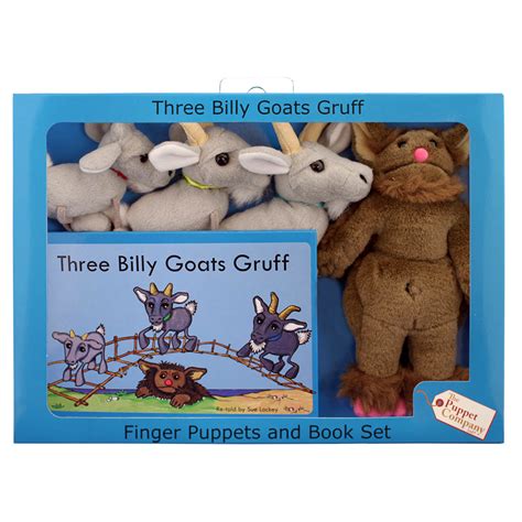 Three Billy Goats Gruff Puppet Template