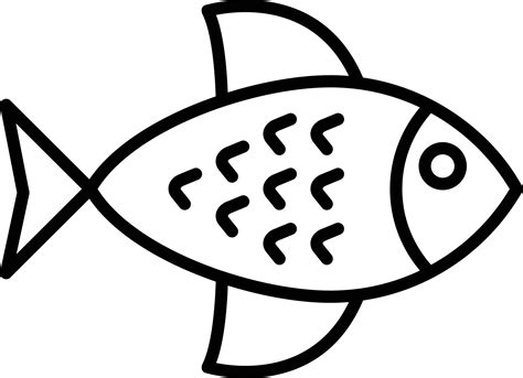 three fish that are in the shape of a line on a white background with black outline
