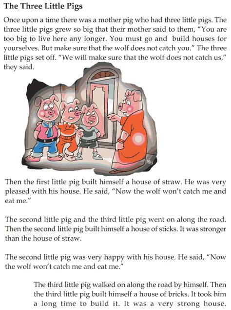 Three Little Pigs 5 Wu0027s Reading Comprehension Lesson Worksheet The 5 W S For Kindergarten - Worksheet The 5'w's For Kindergarten