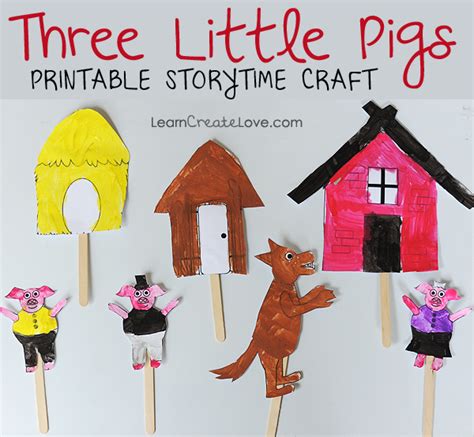 Three Little Pigs Craft 3 Little Pigs Crafts - 3 Little Pigs Crafts