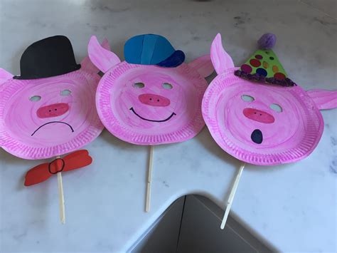 Three Little Pigs Craft Made By Teachers 3 Little Pigs Crafts - 3 Little Pigs Crafts