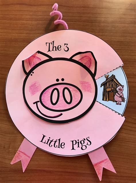 Three Little Pigs Craft With The Big Bad 3 Little Pigs Crafts - 3 Little Pigs Crafts