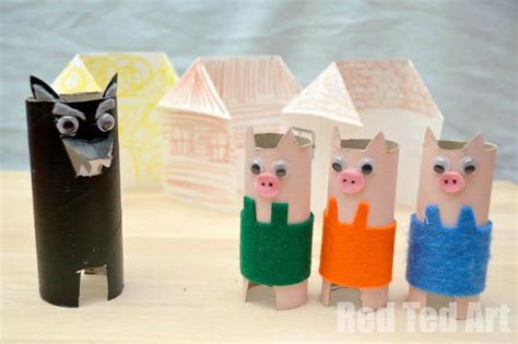 Three Little Pigs Themed Crafts Little Hearts Big 3 Little Pigs Crafts - 3 Little Pigs Crafts