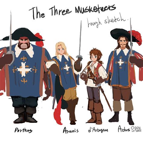 Three Musketeers Names
