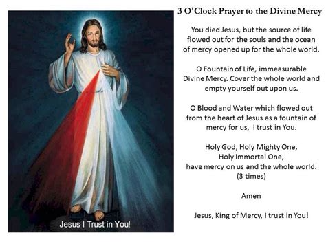 Three O Clock Prayer