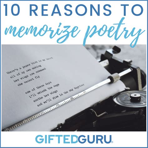 Three Reasons To Memorize A Poem 1st Grade Poems To Memorize - 1st Grade Poems To Memorize