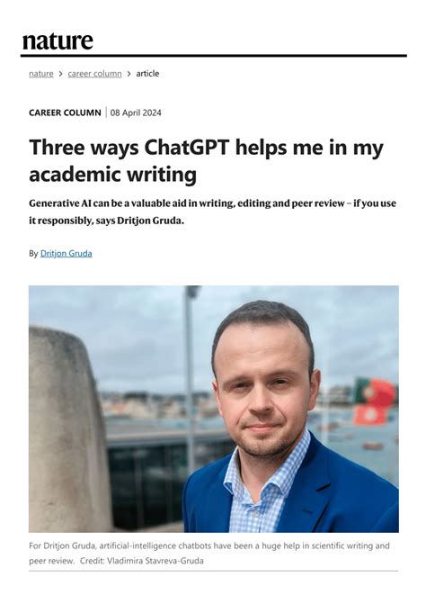 Three Ways Chatgpu Helps Me In My Academic Writing