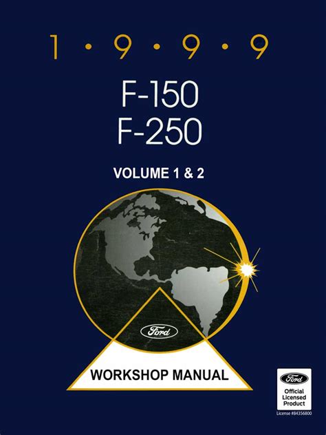 Three Workshop Manuals For 1999 F Super Duty 250 350 450 550 Ford One Of The Volumes Is The Wiring Diagrams