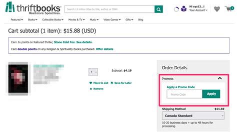 Thrift Books Promo Code